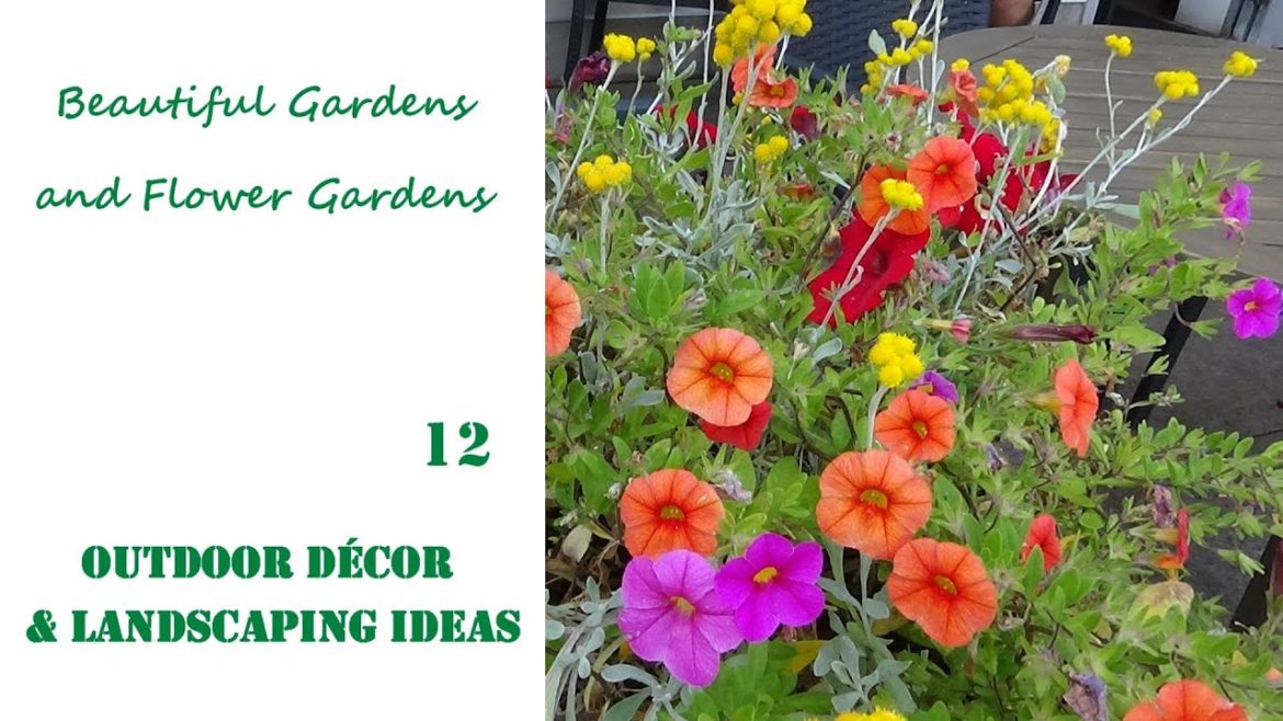 Beautiful Gardens and Flower Gardens | OUTDOOR DECOR & LANDSCAPING IDEAS #12