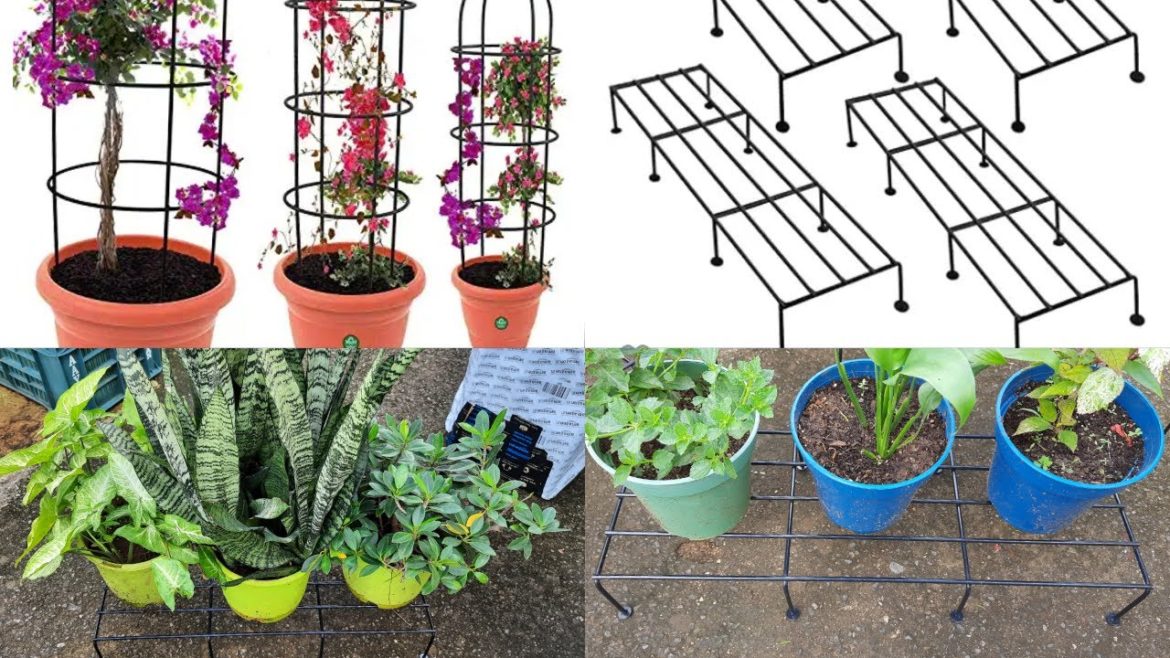 AMAZON Planter stand unboxing and review | Trustbasket Iron planter stand | Gardening Amazon finds AMAZON Planter stand unboxing and review | Trustbasket Iron planter stand | Gardening Amazon finds