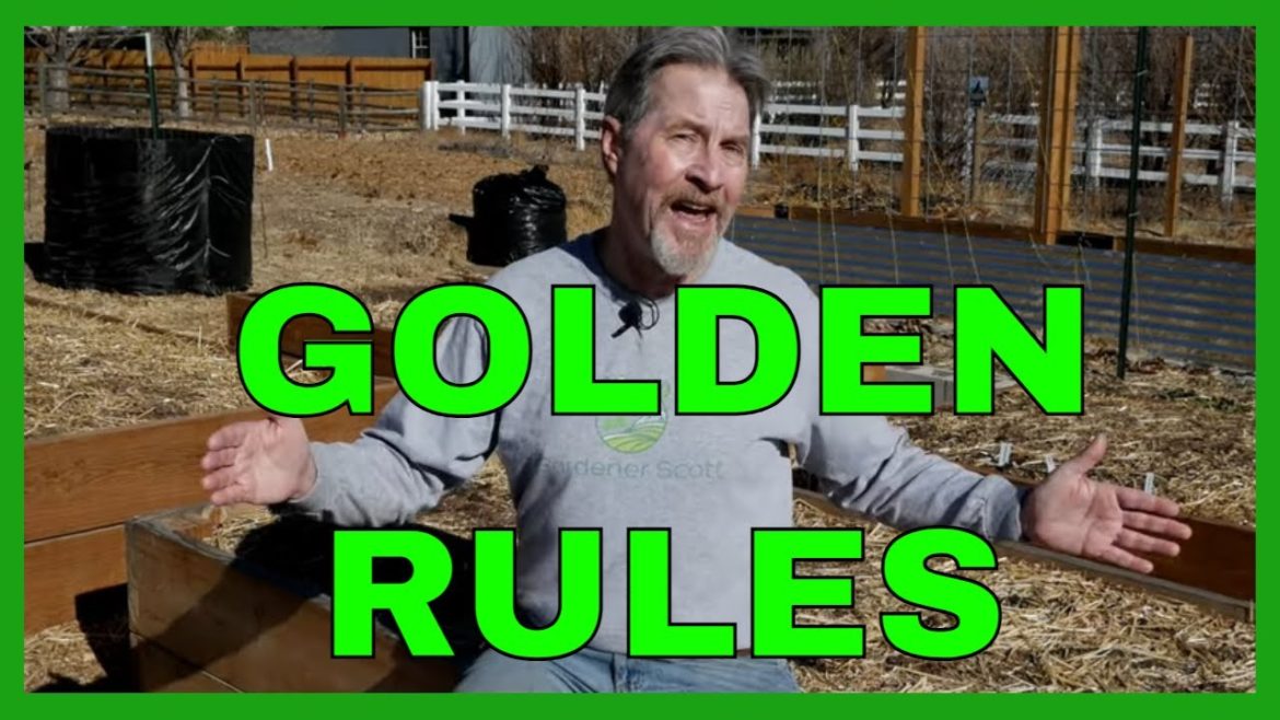 7 Garden Planning Rules