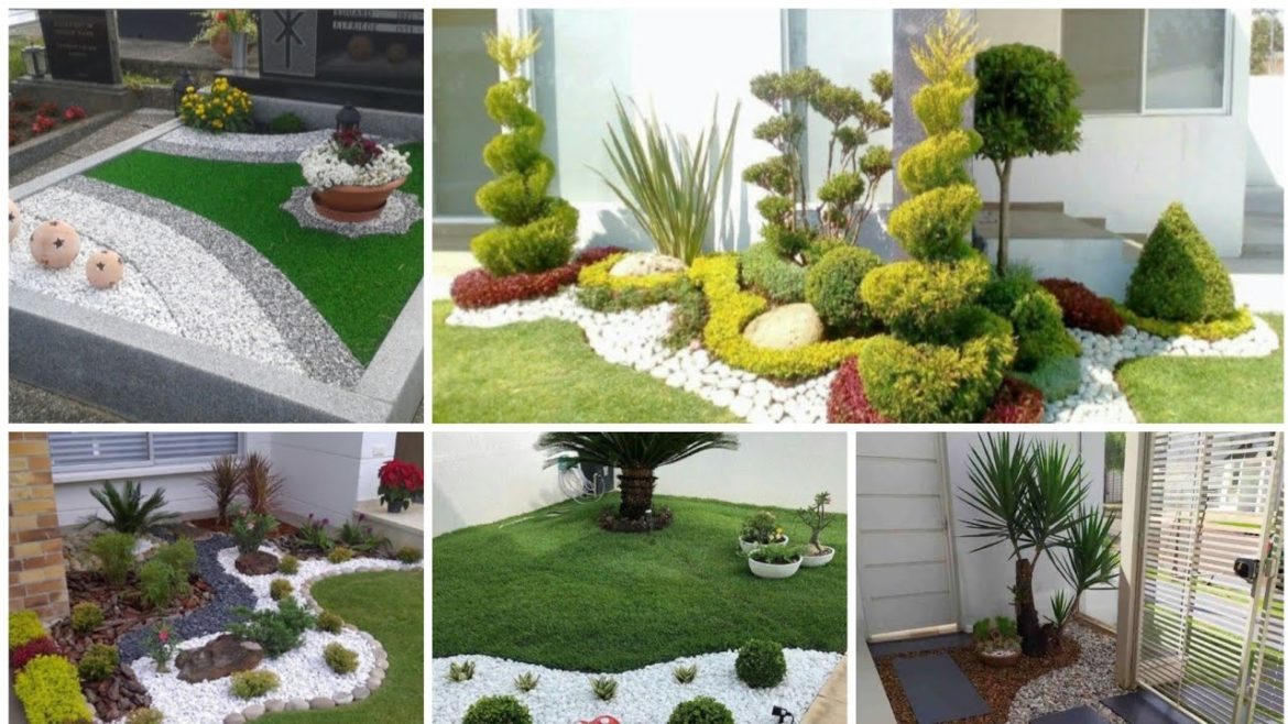 Frontyard Garden Landscape Design fits to Small Space