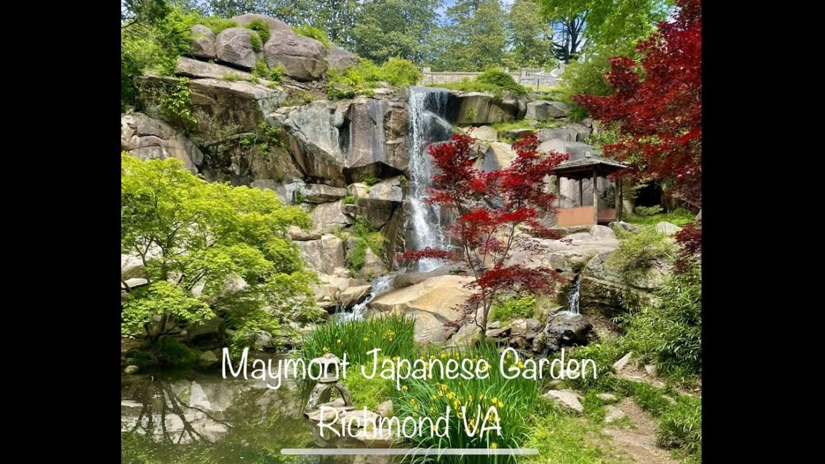 Maymont Japanese Garden - Virtual hikes in park - [Richmond VA  2022 ]Footsteps