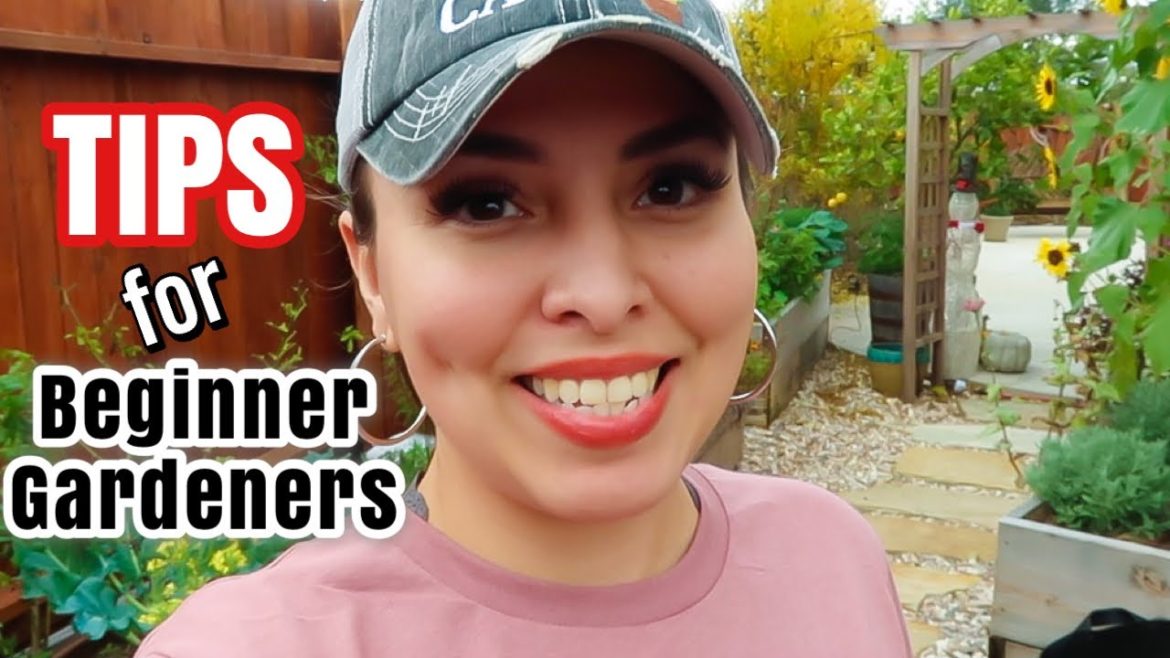 IMPORTANT TIPS to share as a BEGINNER GARDENER [Dec 2020]