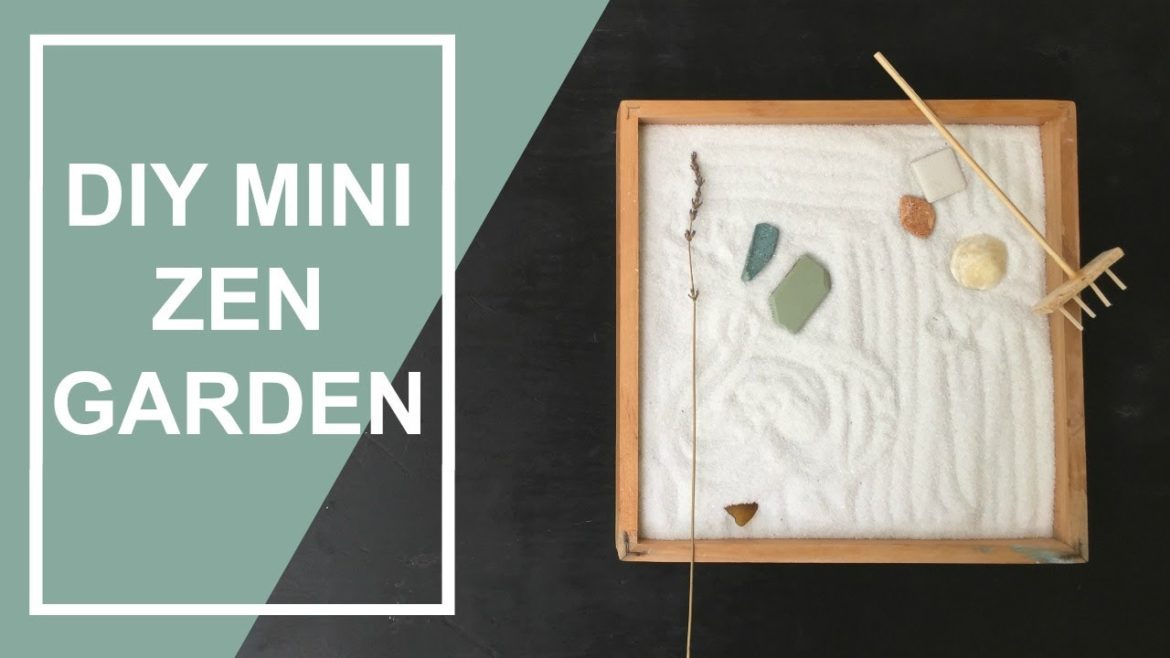 DIY MINI ZEN GARDEN