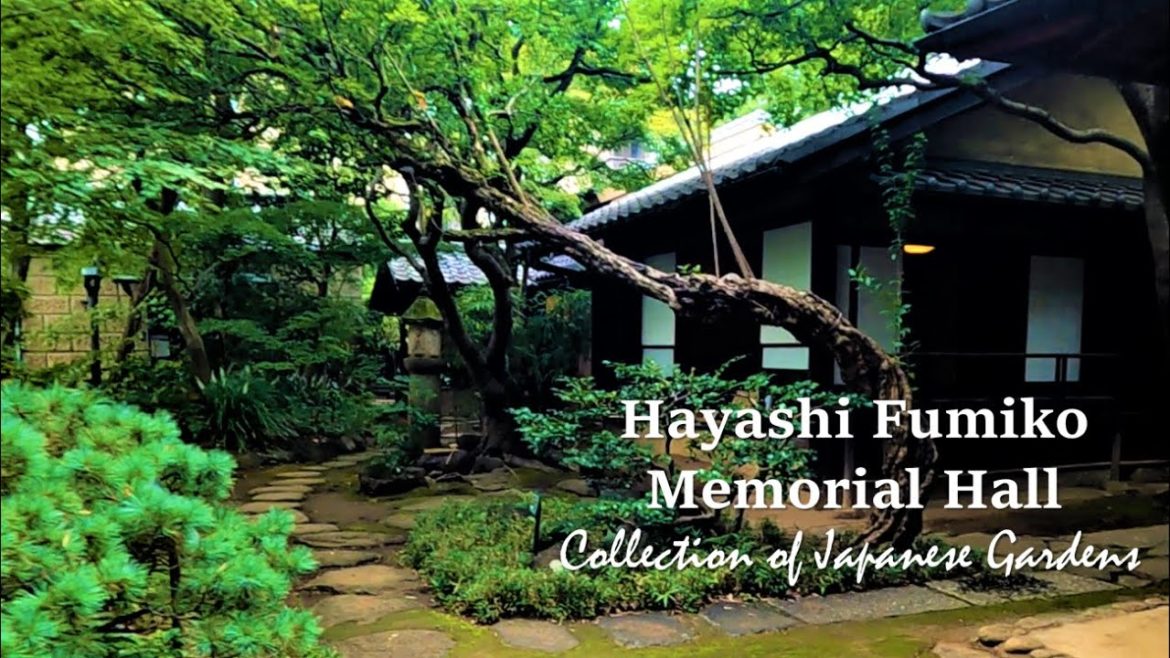 A nostalgic Japanese garden and house in Tokyo |Garden Tour | HAYASHI FUMIKO MEMORIAL HALL A nostalgic Japanese garden and house in Tokyo |Garden Tour | HAYASHI FUMIKO MEMORIAL HALL
