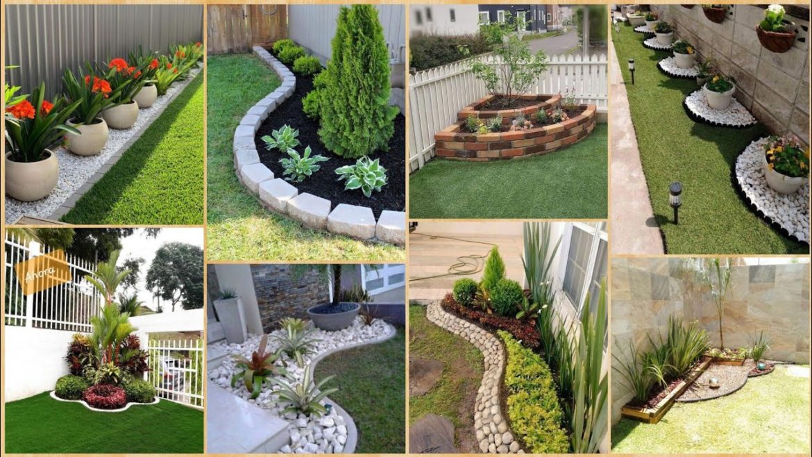 50+ Glamorous and outclass backyard landscaping ideas along fence 2022||backyard landscaping ideas