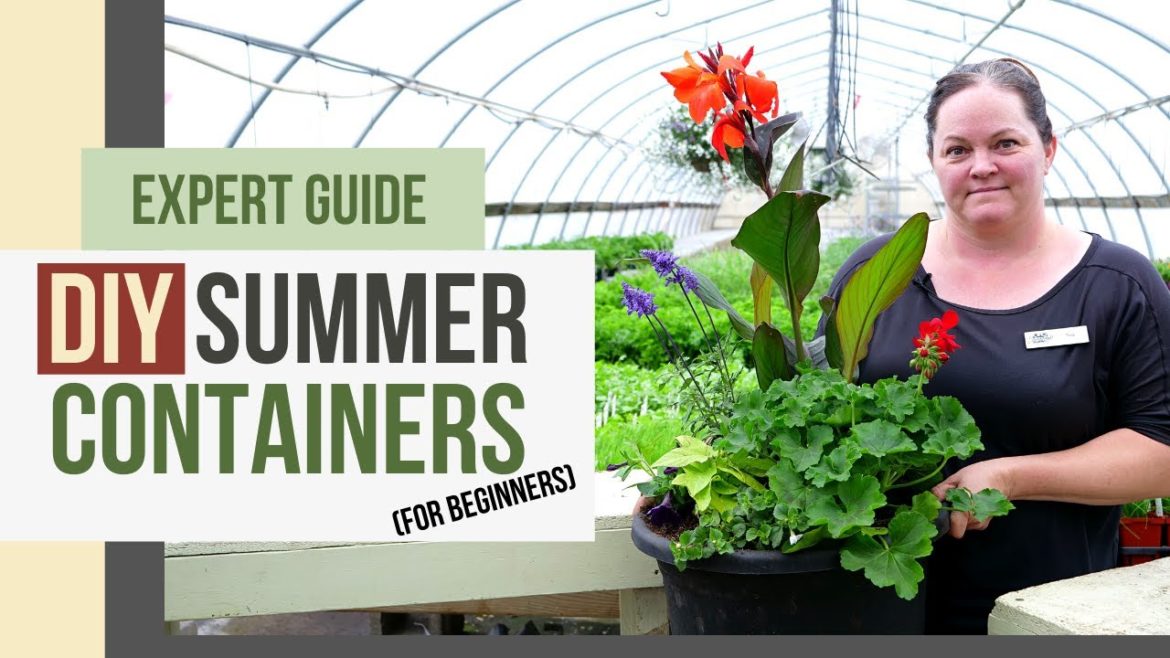 Designing & Planting a Container Garden with Annuals