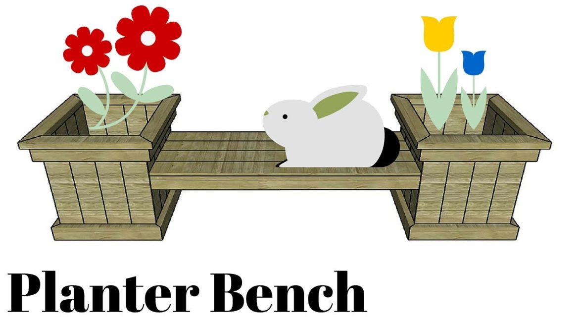 Garden Planter Bench Plans