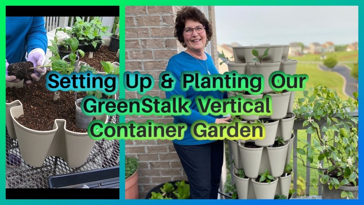 Setting Up & Planting Our New GreenStalk Container Garden