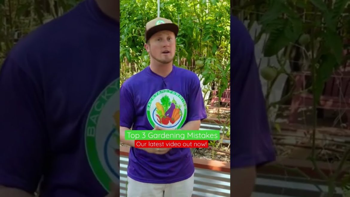 Avoid These Mistakes You'll Make When Gardening  ☀️ #gardeningmistakes #gardenhacks