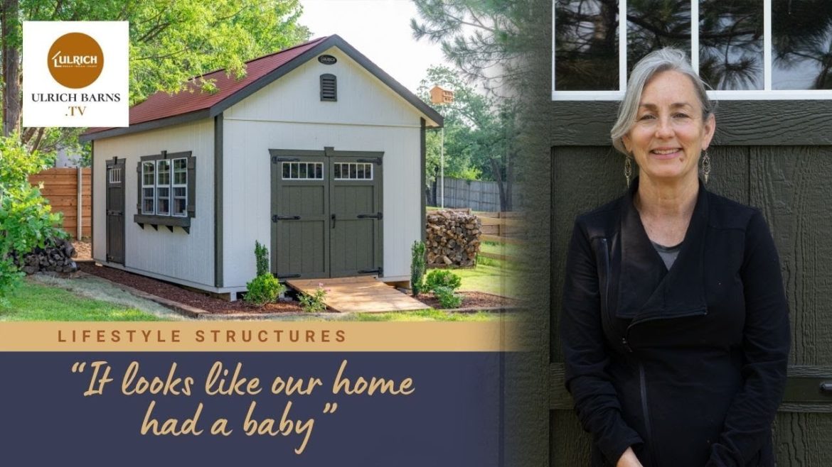 Shed is Her Gardening Haven