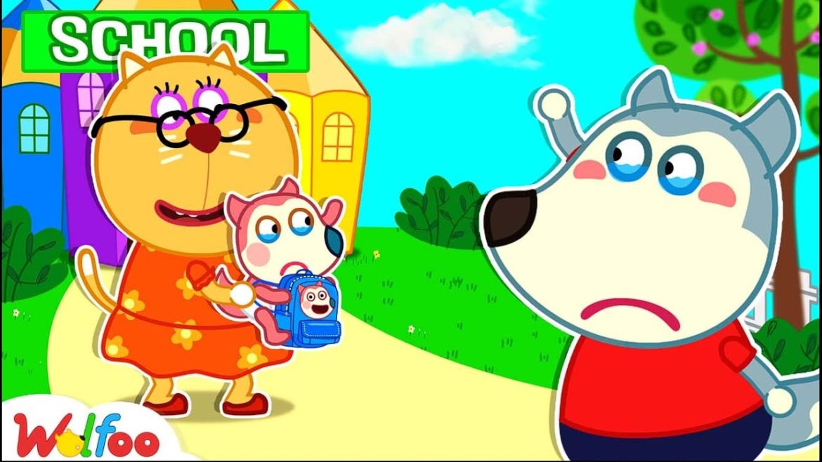 Wolfoo's Baby Sister Jenny First Day of Kindergarten - Wolfoo Kids Stories | Wolfoo Family Official