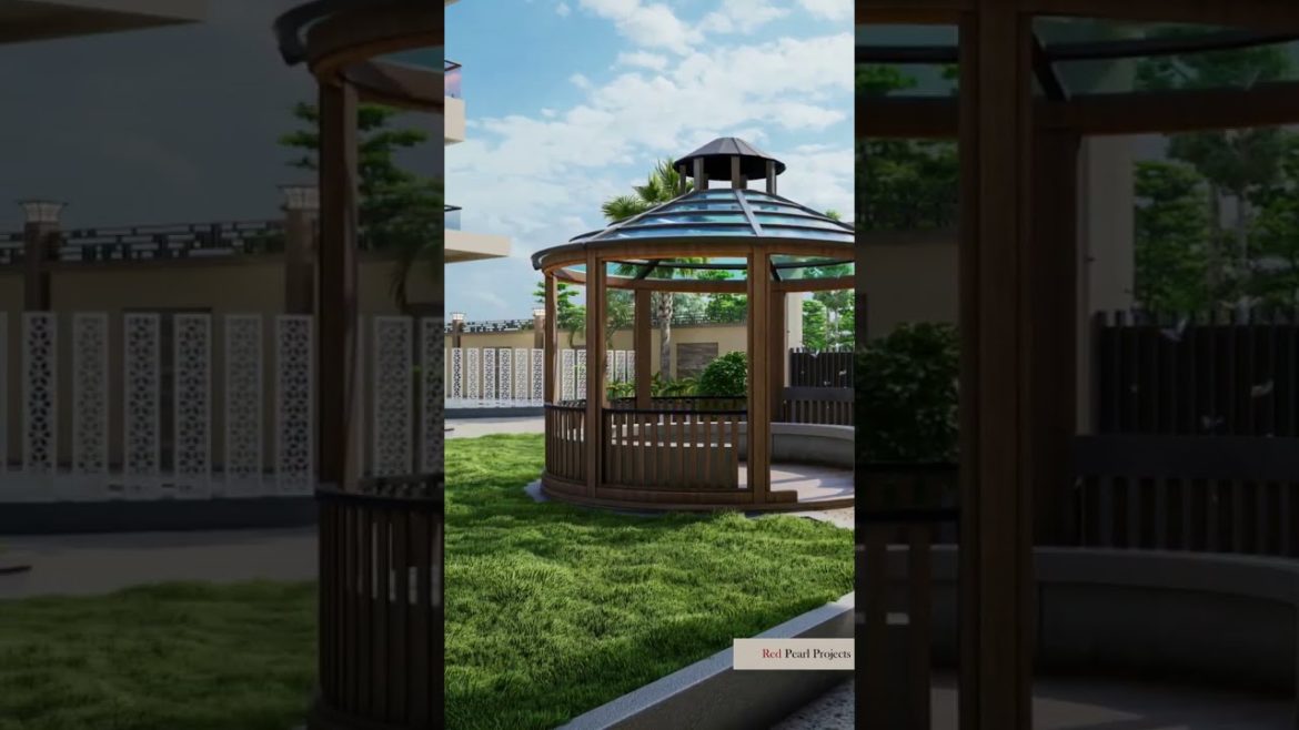 New Garden Design By Red Pearl Projects #landscapedesign #interiors #interiordesign #viral #shorts