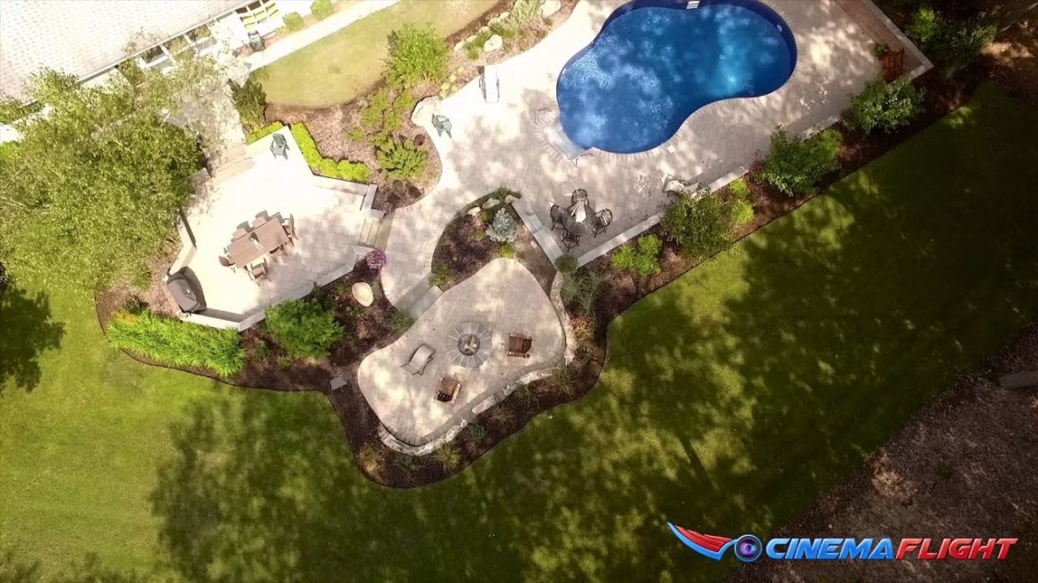Designer Landscapes Showcased by Drone