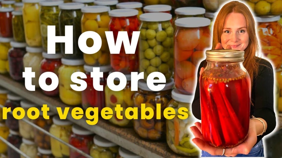 Preserving root vegetables with @gingergrows1