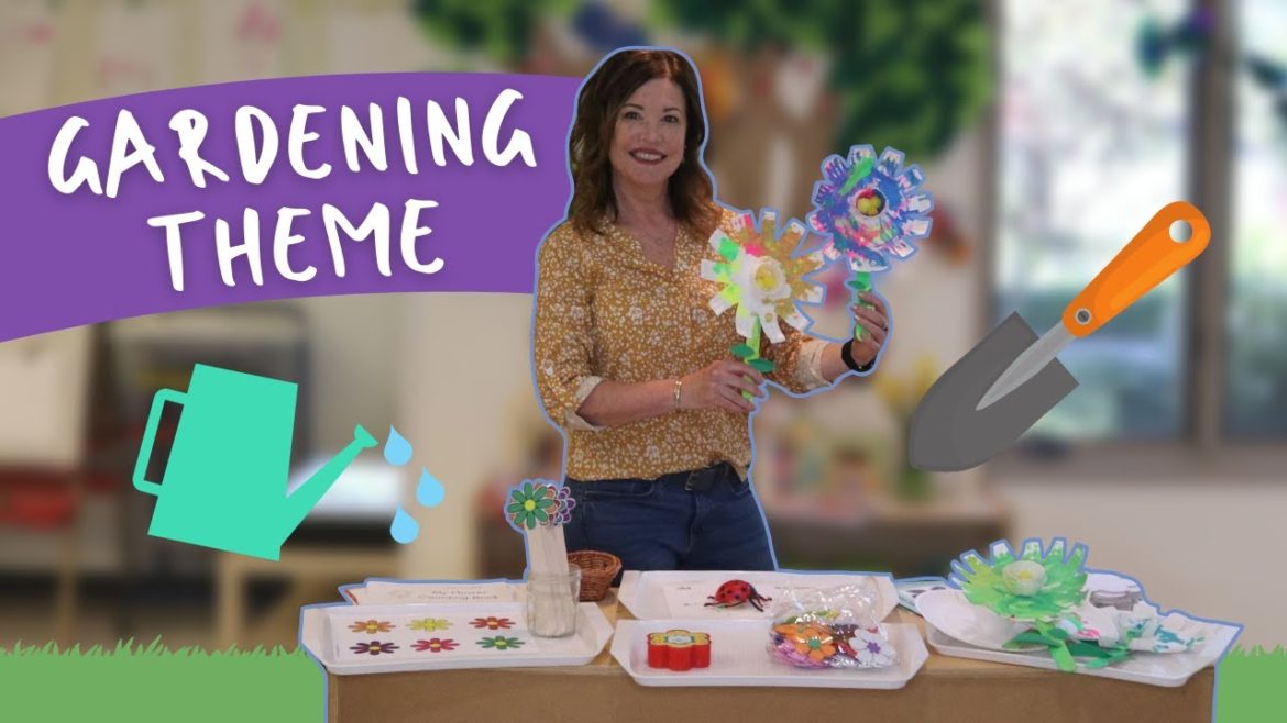 Toddler and Preschool Gardening Theme Activities