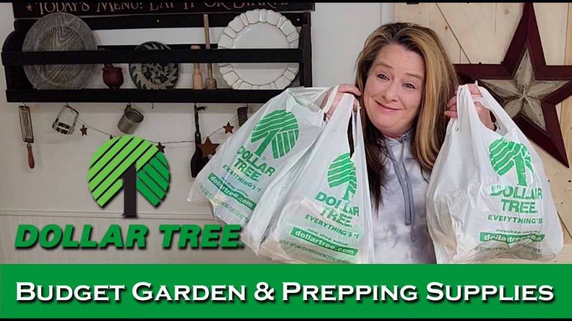 Budget Gardening & Prepper Supplies from Dollar Tree