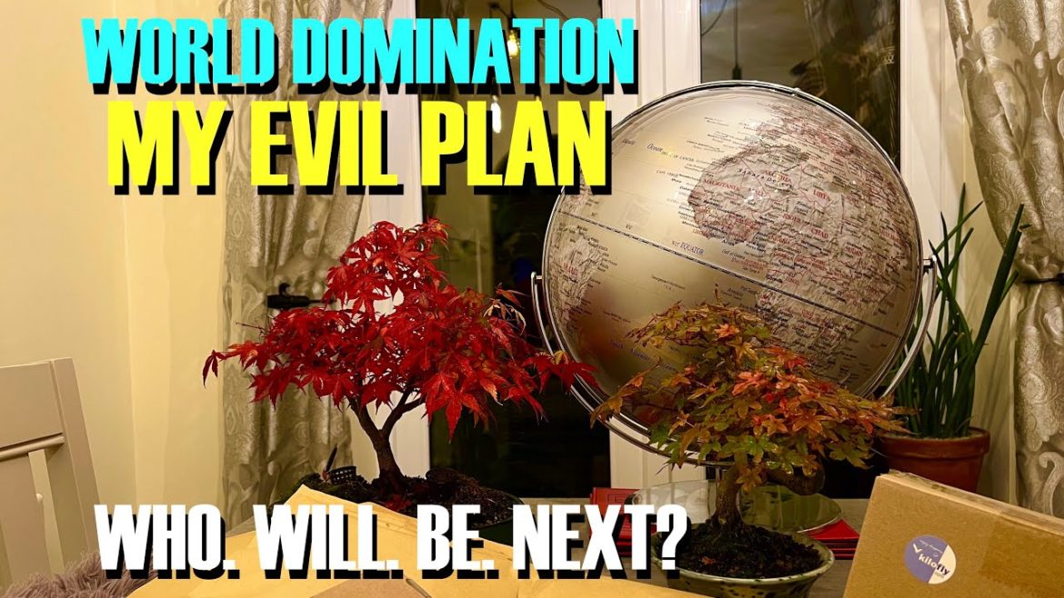 My Evil Plan for Bonsai World Domination. Who will be next? My Evil Plan for Bonsai World Domination. Who will be next?