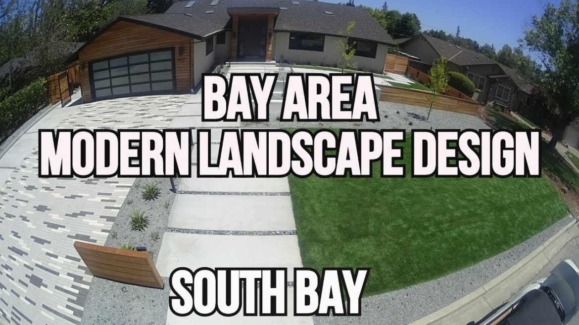 Modern Front Yard Landscape Design ... All Access 510-804-4646