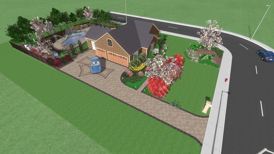 Front and backyard Landscape Design #landscape #design  #Calgary #landscaping #3ddesign #landscaper