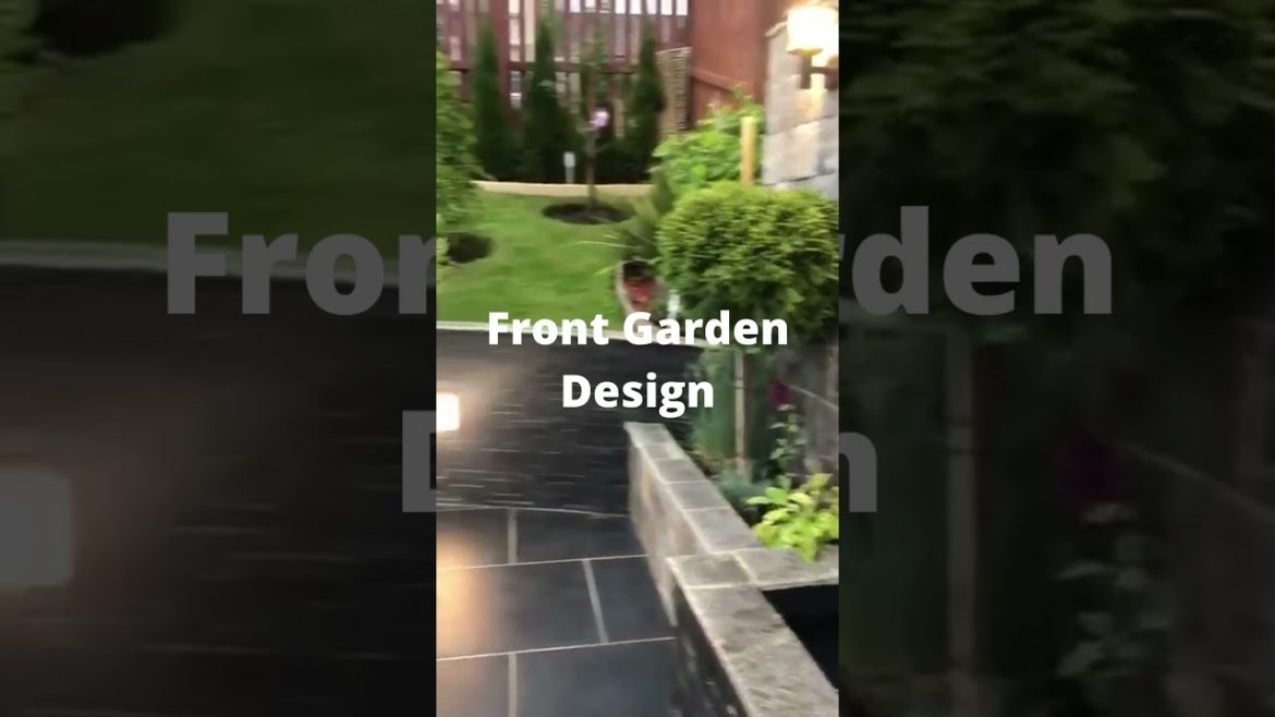 Garden Design Ideas Front House  Landscape design space in front of the house #shorts