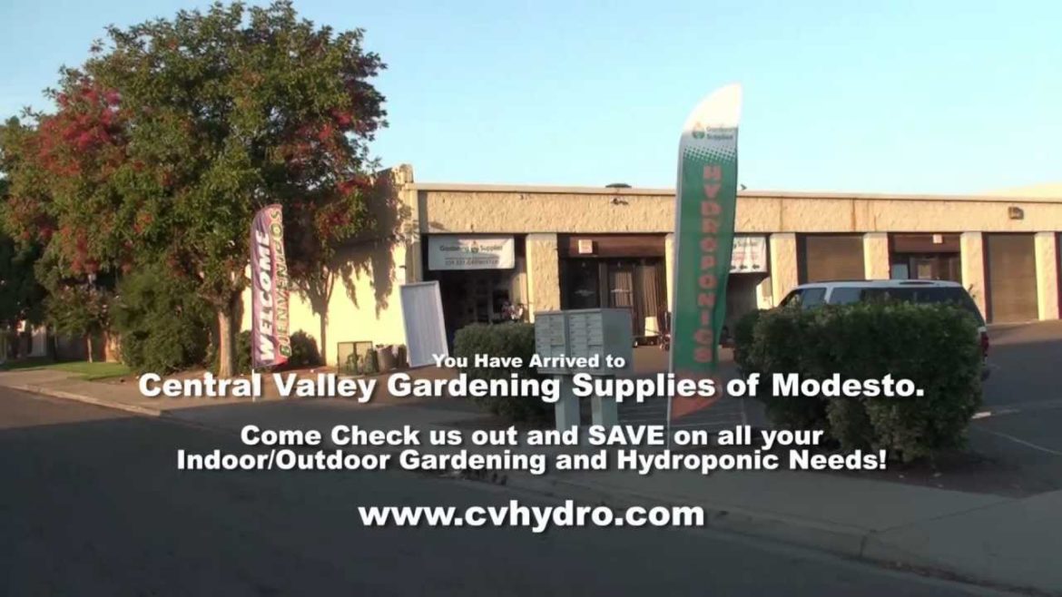 Central Valley Gardening Supplies - Modesto,Ca. MAP