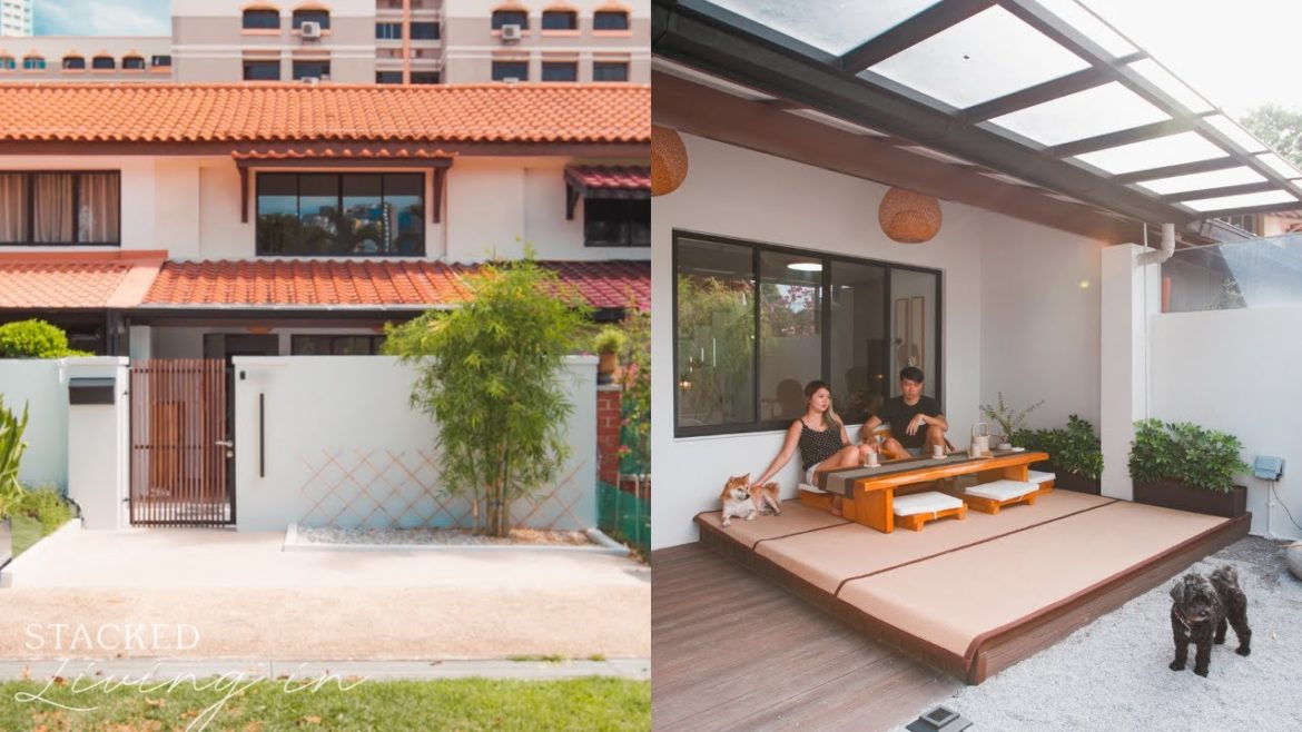 Inside A Unique Landed HDB Home With A Idyllic Japanese Zen Garden
