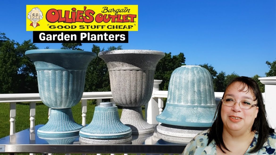Ollie's Bargain Outlet Container Garden Planters | Gardening Supplies Haul | Vegetables & Flowers
