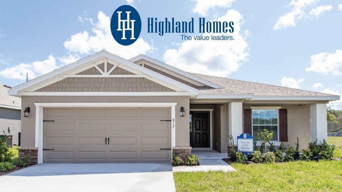 Raychel home plan by Highland Homes - Florida New Homes for Sale