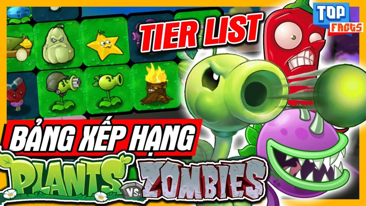 Tier List: Plants Vs Zombies – Từ Cây Yếu Đến Mạnh Nhất | meGAME Tier List: Plants Vs Zombies - Từ Cây Yếu Đến Mạnh Nhất | meGAME