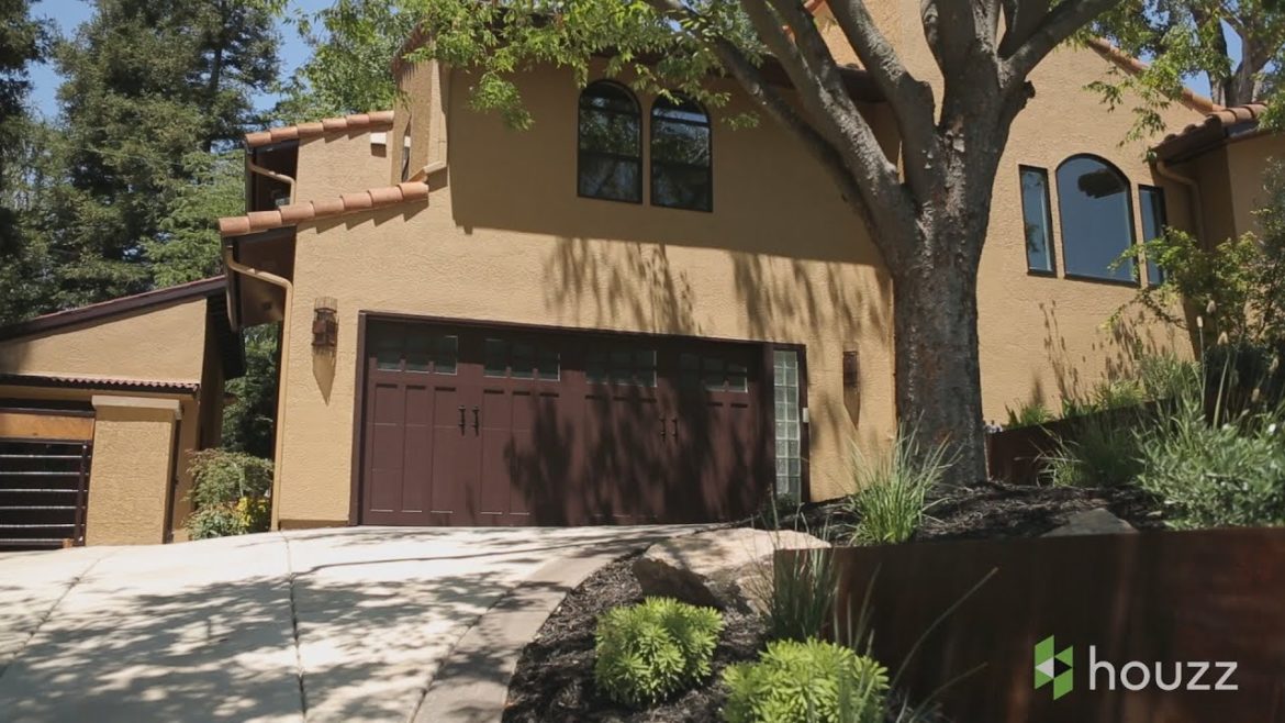 Creative Landscape and Hardscape for a Steep Hillside Home