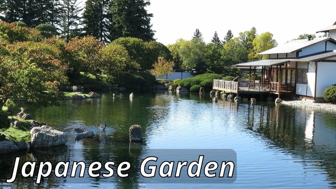 The Nikka Yuko Japanese Garden In Lethbridge, Alberta