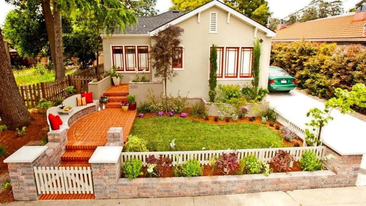 Landscape design of a beautiful front yard of a private house! 80 ideas for inspiration! Landscape design of a beautiful front yard of a private house! 80 ideas for inspiration!