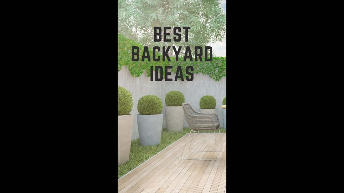 Best Backyard Design Ideas & Garden Decoration #YoutubeShorts #Shorts Landscape Makeover Renovation