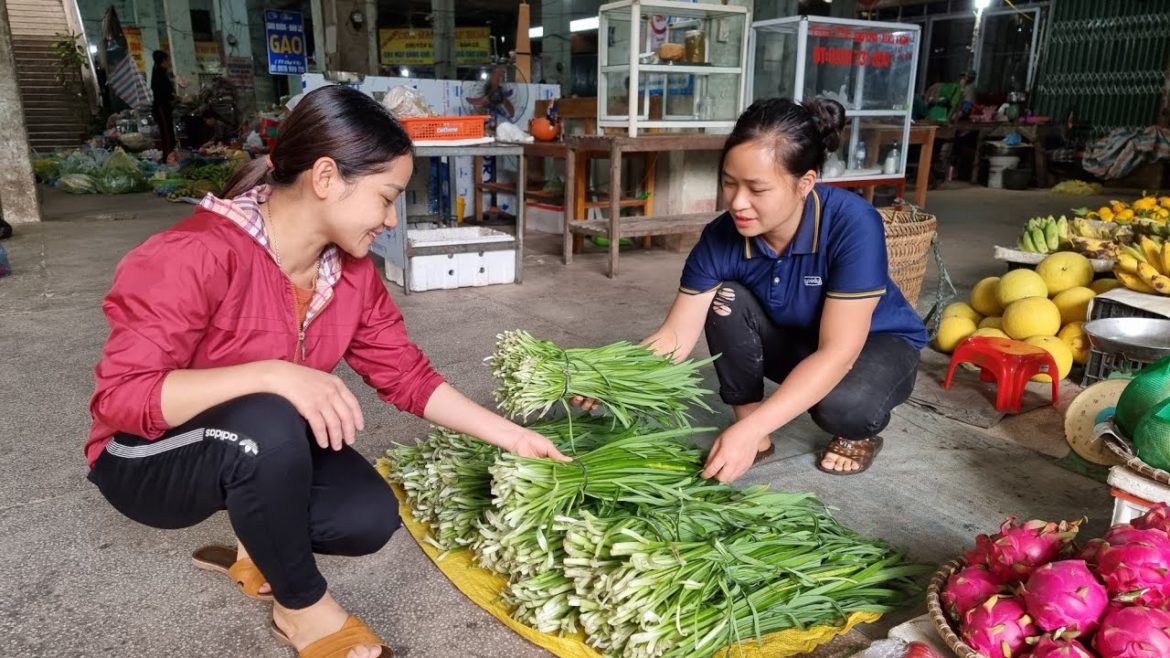 Goes To The Central Market To Sell - Harvest Ginger Garden & Vegetable | Lý Thị Ca