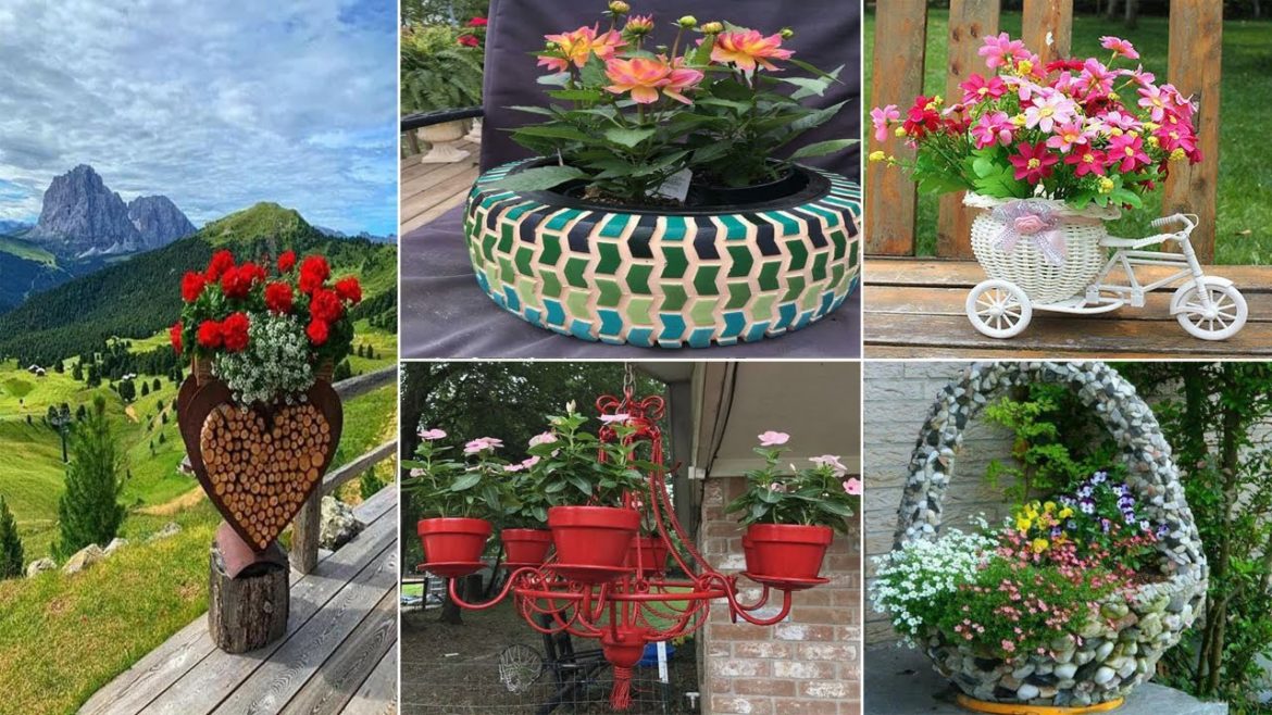 26 Awesome DIY Garden Art Ideas