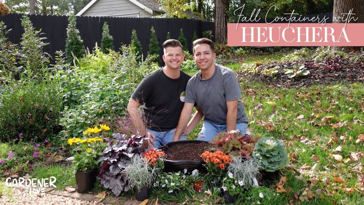 Fall Containers with Heuchera | Gardener in Love Fall Containers with Heuchera | Gardener in Love