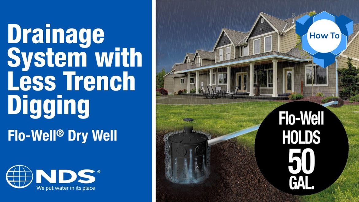 Drainage Systems for Landscape and Yard: Flo-Well and Pop-Up Emitters by NDS Drainage Systems for Landscape and Yard: Flo-Well and Pop-Up Emitters by NDS