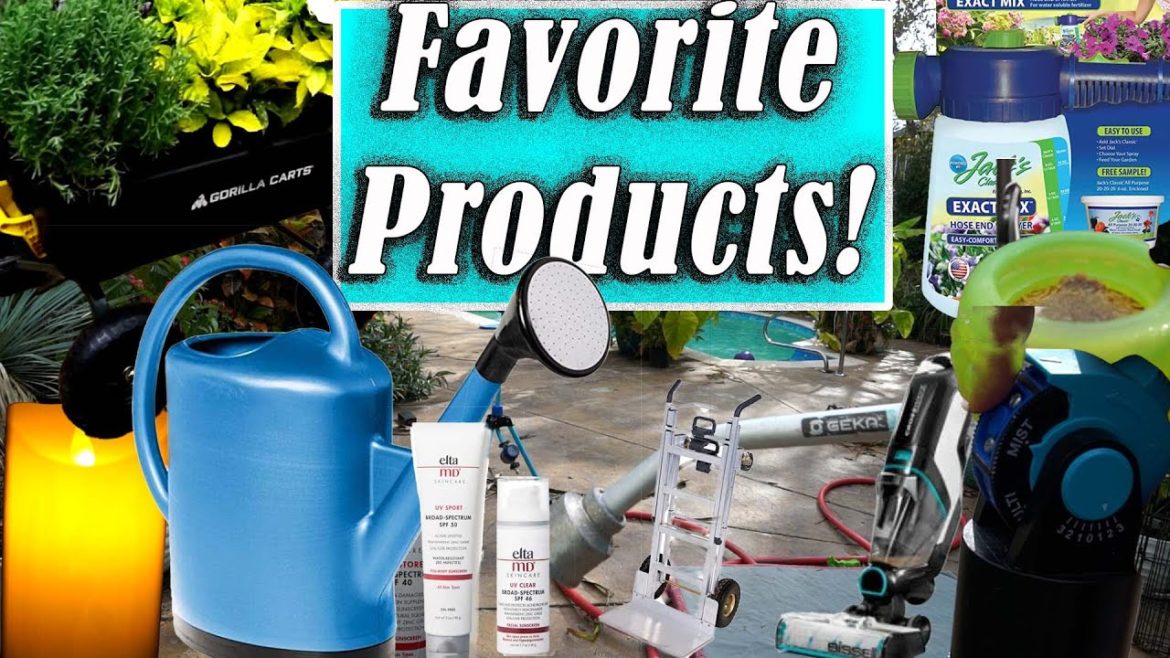 Favorite Products! Gardening, Dogs, Skincare & Household