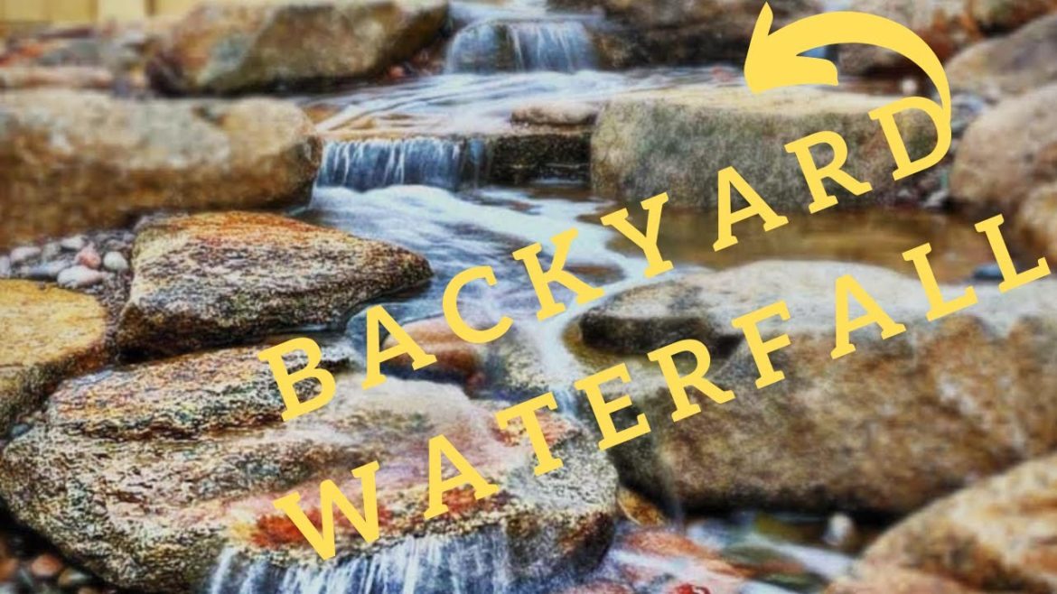 Backyard WATERFALL in ARIZONA Backyard WATERFALL in ARIZONA