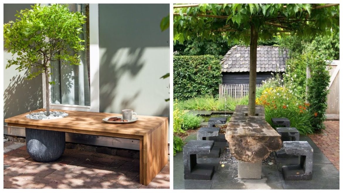 Landscaping ideas, how to beautifully decorate the area around the trees!
