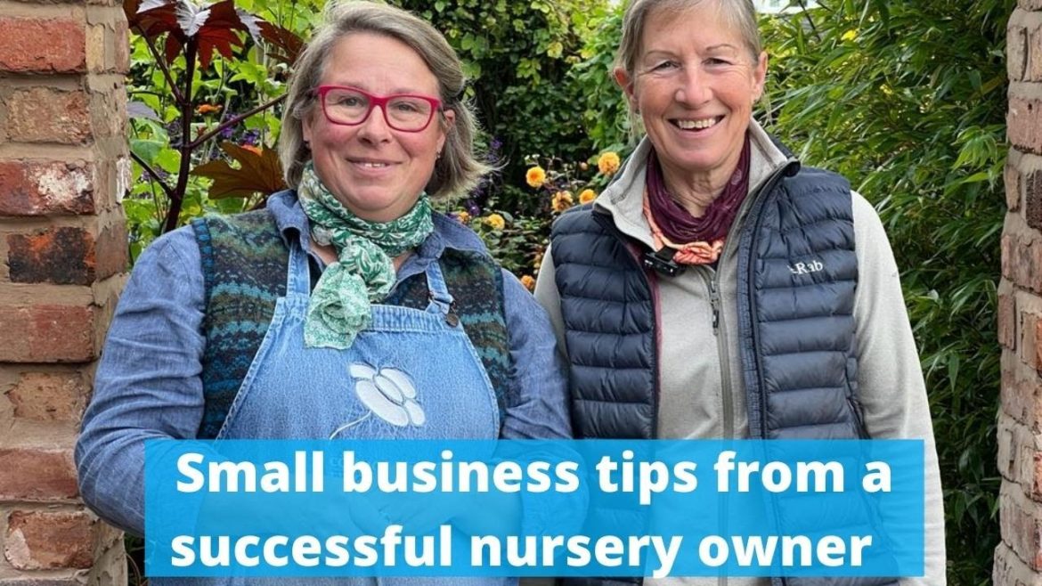 A chat with plant nursery owner Sue Beesley about how to make a small business successful