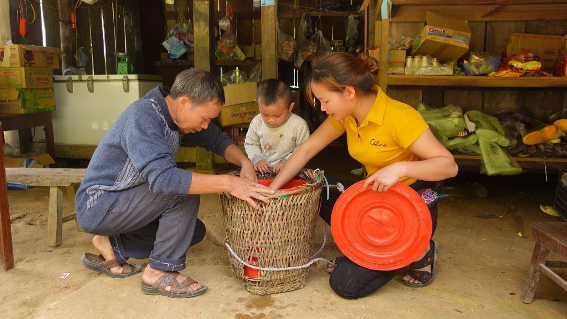 Catch fish in the pond to go to the market to sell. Live with nature, My Daily Life Ep.98