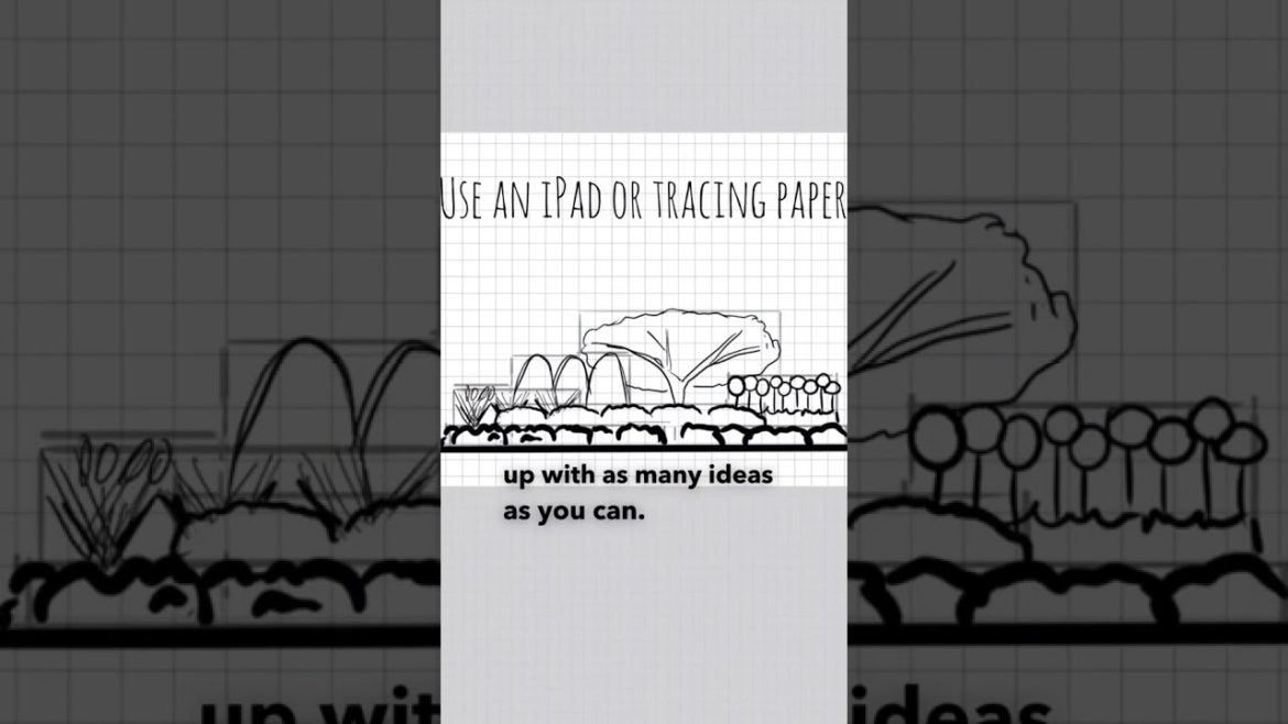 Draw a Garden Plan Using the Blocking Method Draw a Garden Plan Using the Blocking Method