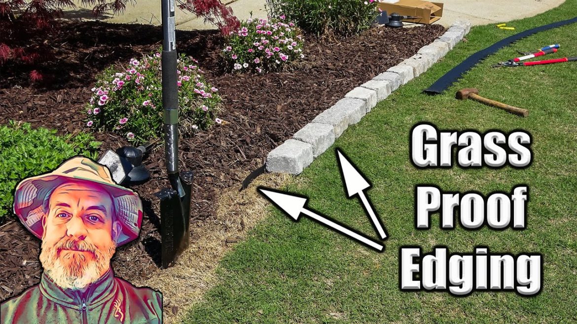 Easy Garden Bed Edging