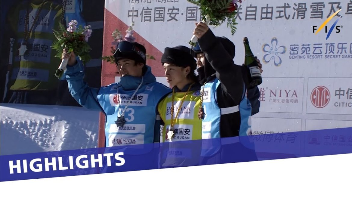 Hirano leads Japanese podium sweep at Halfpipe World Cup Secret Garden | Highlights