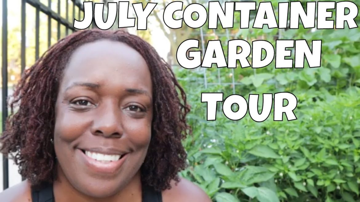 Grow Vegetables in Containers | Container Garden Tour | July