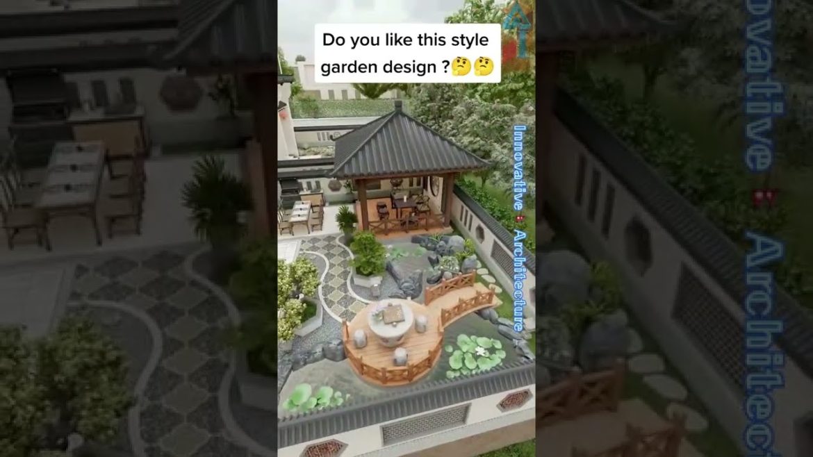 Discover the Real stylish home garden design. #shorts #innovative #architecture #decor