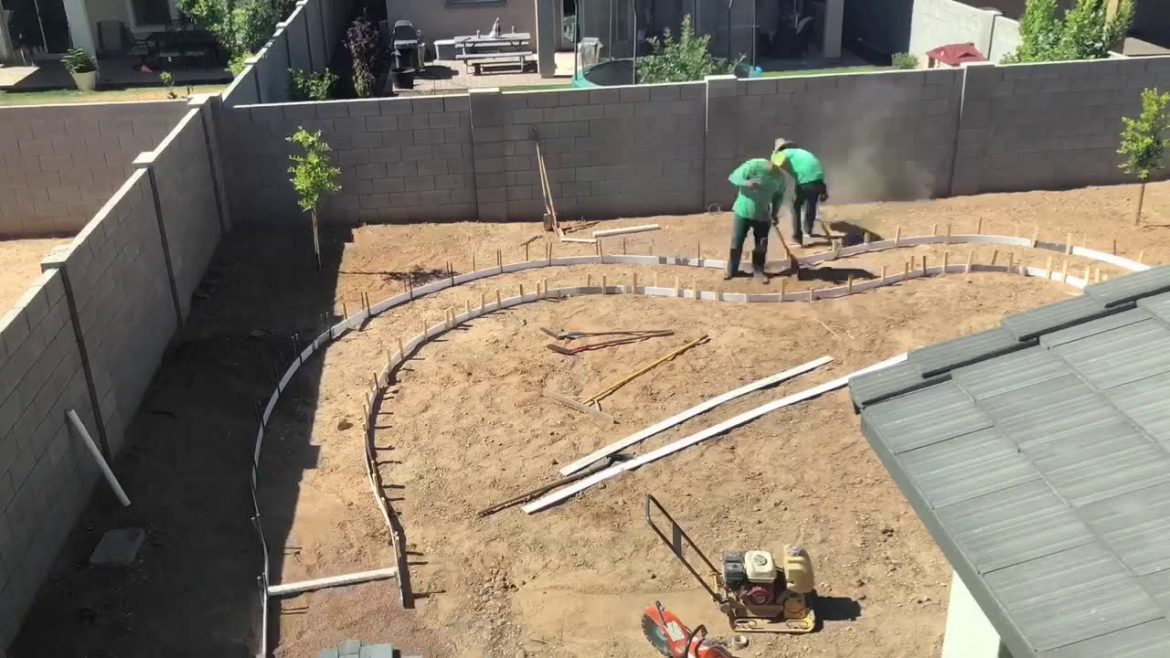 Mesquitelandscapinginc.com Backyard Landscape Installation-Mesa Arizona