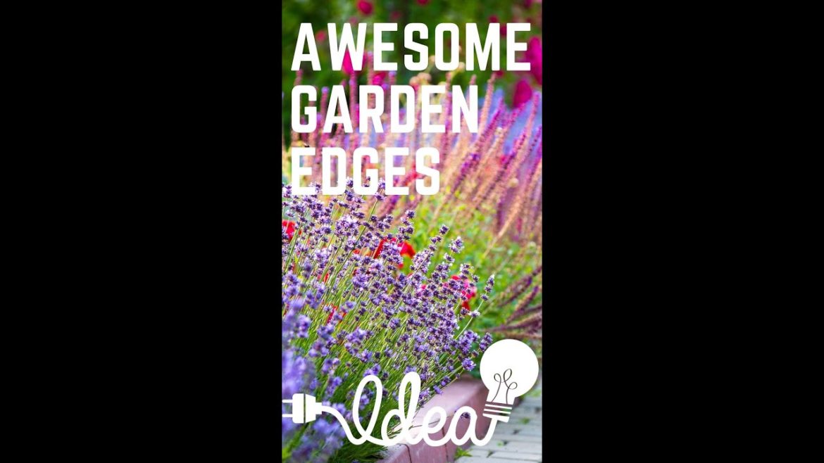 Awesome Ideas for Garden Edges #YoutubeShorts #Shorts Landscape Design Ideas, Makeover & Renovation