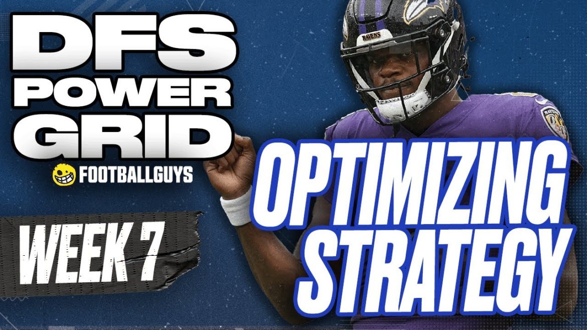 Footballguys DFS Power Grid Week 7: DraftKings and FanDuel Main Slate